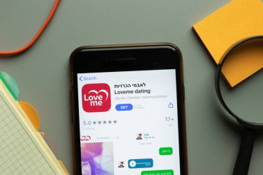 New York, ABD - 26 Ekim 2020: Telefondaki mobil uygulama logosu, İllüstrasyon Editörü.
