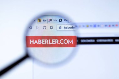 New York, ABD - 29 Eylül 2020: Haberler haberlercom şirketi web sitesi logosu, Illustrative Editorial.