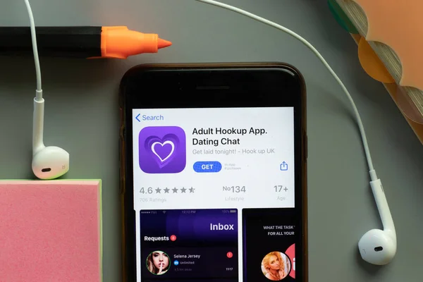 Νέα Υόρκη Ηπα Δεκεμβρίου 2020 Adult Hookup Mobile App Icon — Φωτογραφία Αρχείου