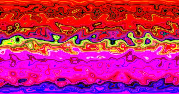 Säurewelle Lebhafte Tapete Abstrakte Trippy Regenbogen Hintergrund — Stockfoto