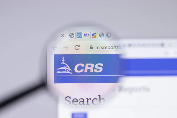 New York Abd Nisan 2021 Kongre Araştırma Servisi Crs Logosu — Stok fotoğraf