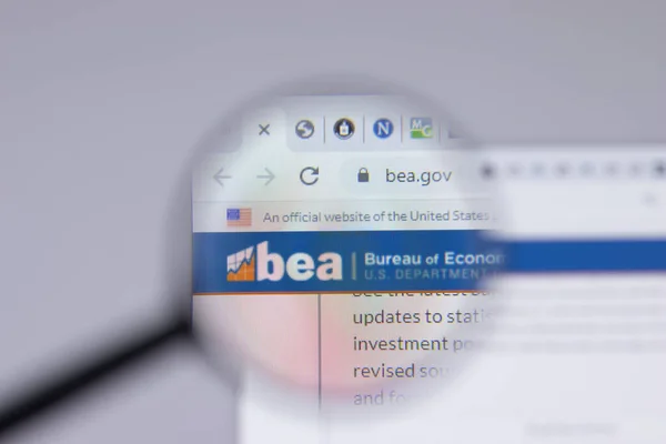 New York Usa April 2021 Bureau Economic Analysis Bea Bea — 스톡 사진