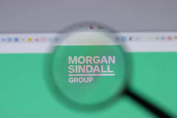 Los Ángeles California Junio 2021 Morgan Sindall Group Logo Icon — Foto de Stock