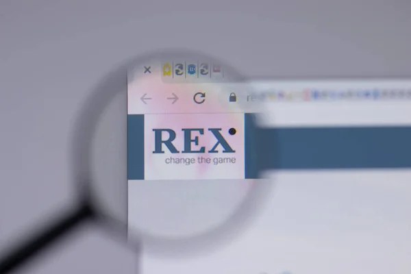 Los Angeles California Usa Června 2021 Rex International Holding Logo — Stock fotografie