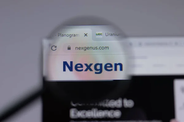 Los Angeles Kalifornien Usa Juni 2021 Nexgen Logotyp Eller Ikon — Stockfoto