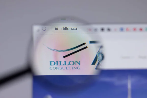 Los Angeles California Usa Juni 2021 Dillon Consulting Logo Icoon — Stockfoto