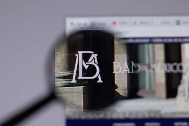 Los Angeles, California, ABD - 1 Haziran 2021: Bank of Mexico Banxico logosu veya web sitesi ikonu, Illustrative Editorial