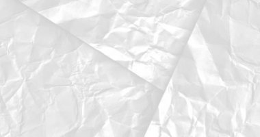 Kağıt yaprak dokusu arka planı. Buruşmuş beyaz kağıt görüntüler
