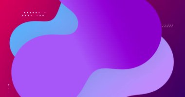 Soyut renkli şekil arkaplanı. Modern hareket tasarımı