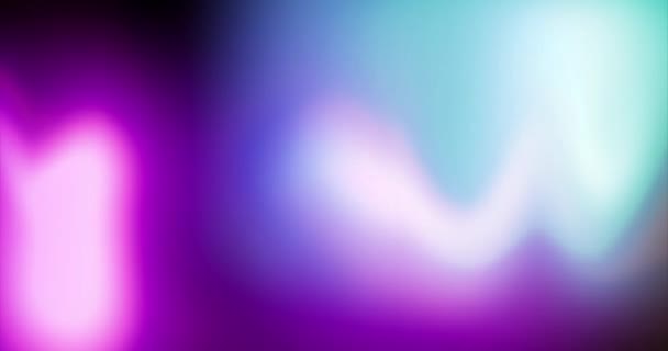 Gradiente de malla abstracta púrpura y azul. Diseño líquido, fondo borroso — Vídeos de Stock