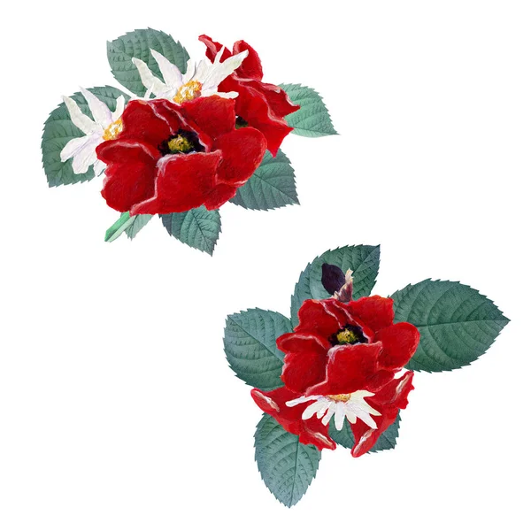 Bouquets Primavera Flor Perfeito Para Usar Web Impressão — Fotografia de Stock