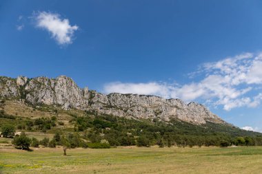 Seranon, Alpler, Fransa, uçurum