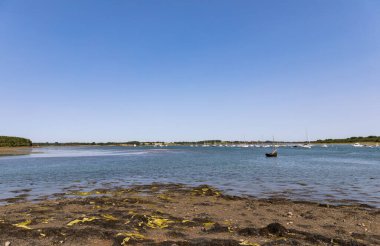 Conleau Sahili, Vannes - Morbihan Körfezi, Brittany, Fransa