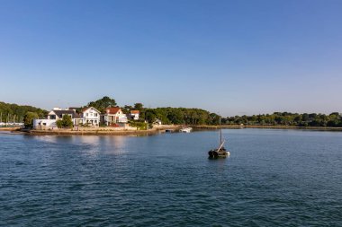 Conleau Sahili, Vannes - Morbihan Körfezi, Brittany, Fransa