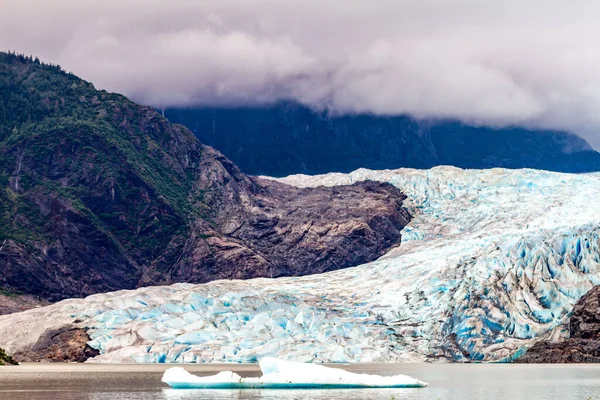 Geleira Mendenhall Juneau Alasca Eua — Fotografia de Stock