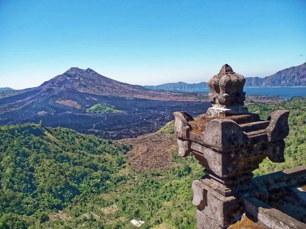 Vulcano Gunung Batur Bali Indonesia — Foto Stock