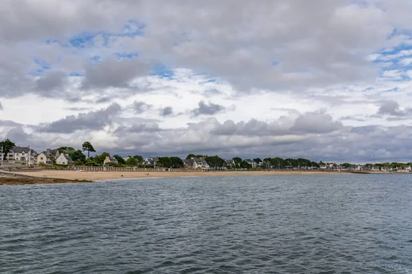 Benodet Beach Finistere Brittany Francie — Stock fotografie