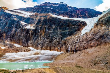 Melek Buzulu, Jasper Ulusal Parkı, Alberta, Kanada