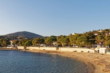 Les Issambres Plajı - Fransız Rivierası - Fransa