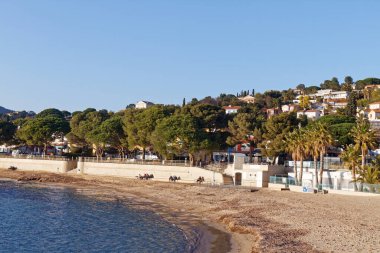 Les Issambres Plajı - Fransız Rivierası - Fransa