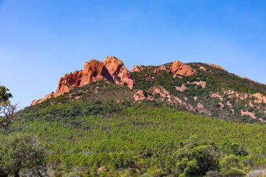 Saint-Raphael, Var, Fransa - Esterel Massif