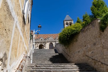Vetheuil Kilisesi, Val d 'Oise, Fransa