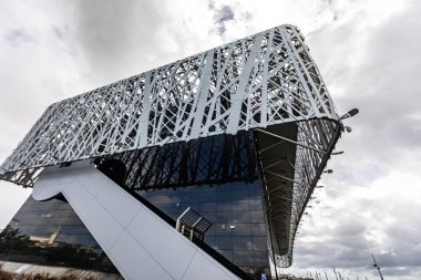 5 HAZİRAN 2020 - Pointe-a-Pitre, Guadeloupe, FWI - Acte Memorial Müzesi mimarisi