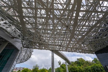 5 HAZİRAN 2020 - Pointe-a-Pitre, Guadeloupe, FWI - Acte Memorial Müzesi mimarisi