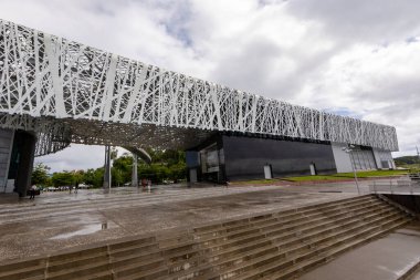 5 HAZİRAN 2020 - Pointe-a-Pitre, Guadeloupe, FWI - Acte Memorial Müzesi mimarisi