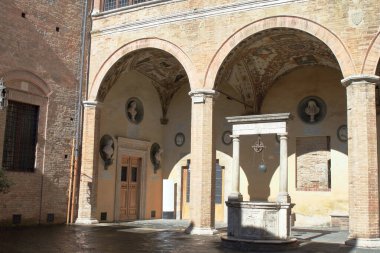 Palazzo Chigi Saracini - Siena - Tucany - İtalya