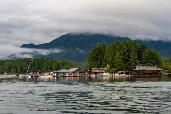 Strawberry Island Tofino Harbour Vancouver Island British Columbia Canada — Stock Photo, Image