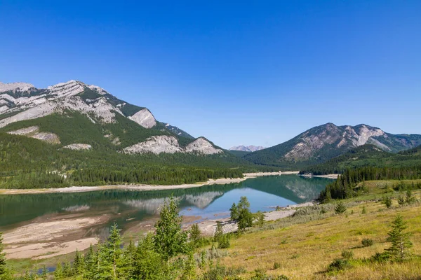 Lake Kanaskis Country Banff Alberta Canada — Stock Photo, Image