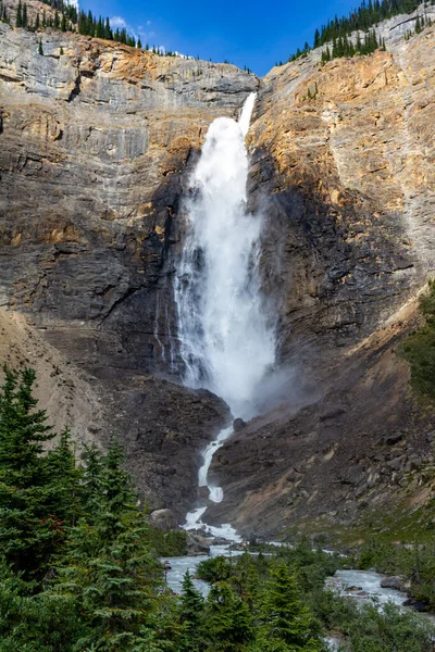 Takakkaw Falls Yoho National Park Columbia Britannica Canada — Foto Stock
