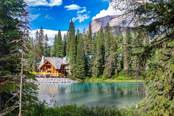 Chalé Columbia Shuswap Colúmbia Britânica Canadá — Fotografia de Stock