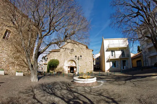 Iglesia Sainte Maxime Costa Azul Francia — Foto de Stock