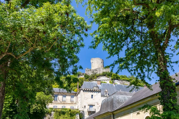 Old New Castles Roche Guyon Val Oise France — Stock Photo, Image