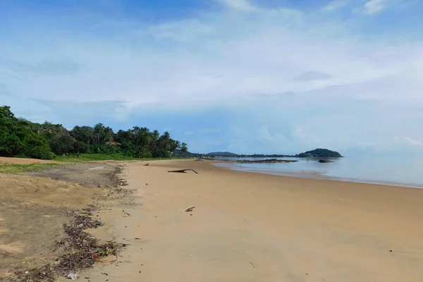 Playa Gosselin Remire Montjoly Guayana Francesa — Foto de Stock