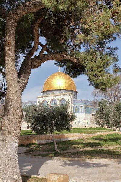 岩石圆顶 耶路撒冷 以色列 — 图库照片