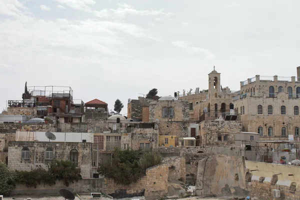 Vista Jerusalén Ciudad Vieja Israel — Foto de Stock