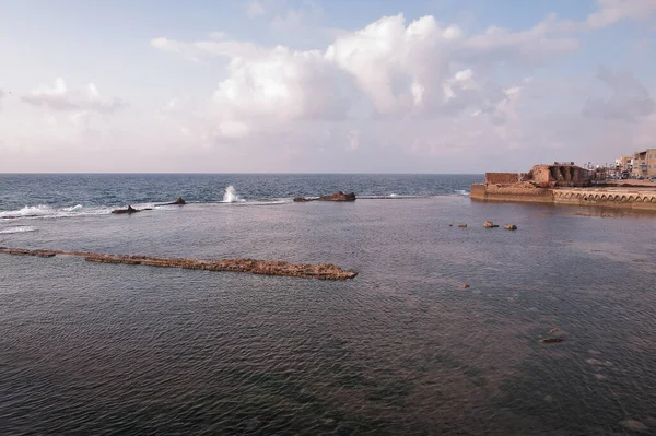 Old Harbor Acre Israel — Stockfoto