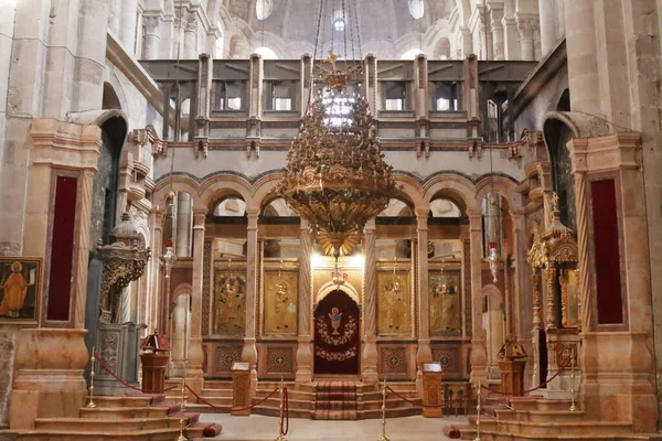 Igreja Santo Sepulcro Jerusalém Israel — Fotografia de Stock