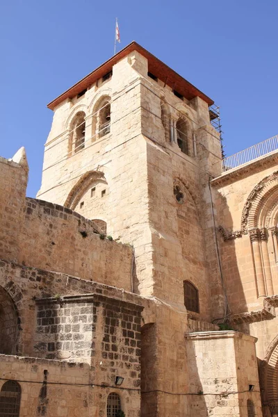 Chiesa Del Santo Sepolcro Gerusalemme Israele — Foto Stock