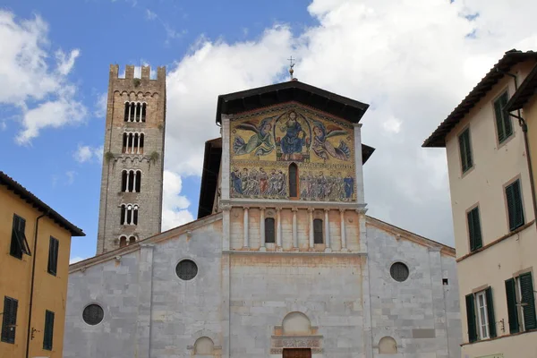 Chiesa San Frediano Lucca Toscana Italia — Foto Stock