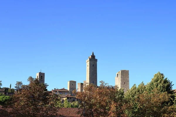 San Gimignano Toscana Italia — Foto Stock