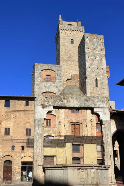 San Gimignano Toscana Italia — Foto Stock