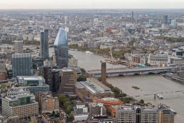 Londra, İngiltere 'nin havadan görüntüsü