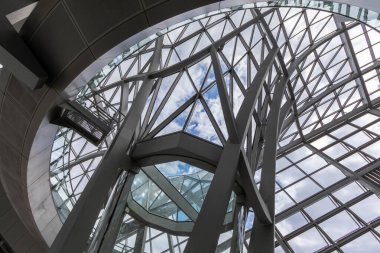 Lyon, Fransa - Confluences Müzesi İçişleri