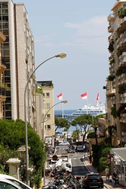 Monako - Limana giden bir cadde