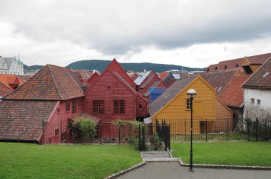 Bryggen evleri - Bergen - Norveç