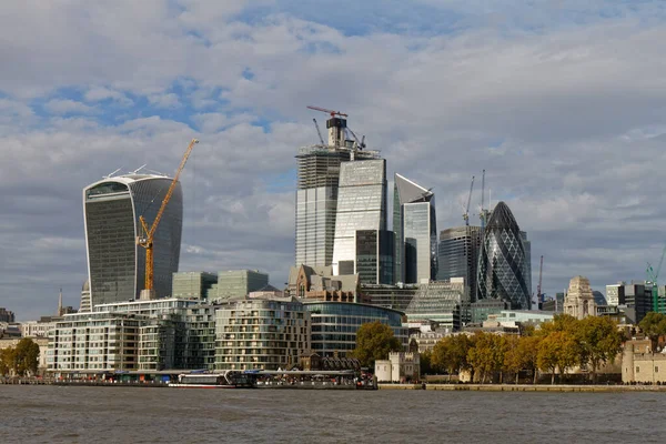 Cidade Londres Skyline Reino Unido — Fotografia de Stock